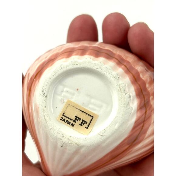 VTG Fitz And Floyd Lidded Seashell Trinket Box Shells Ceramic - Picture 13 of 16